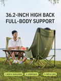 High-Back Folding Camping Chair