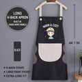 Extra-Long Water-Resistant Hand-Wipe Apron