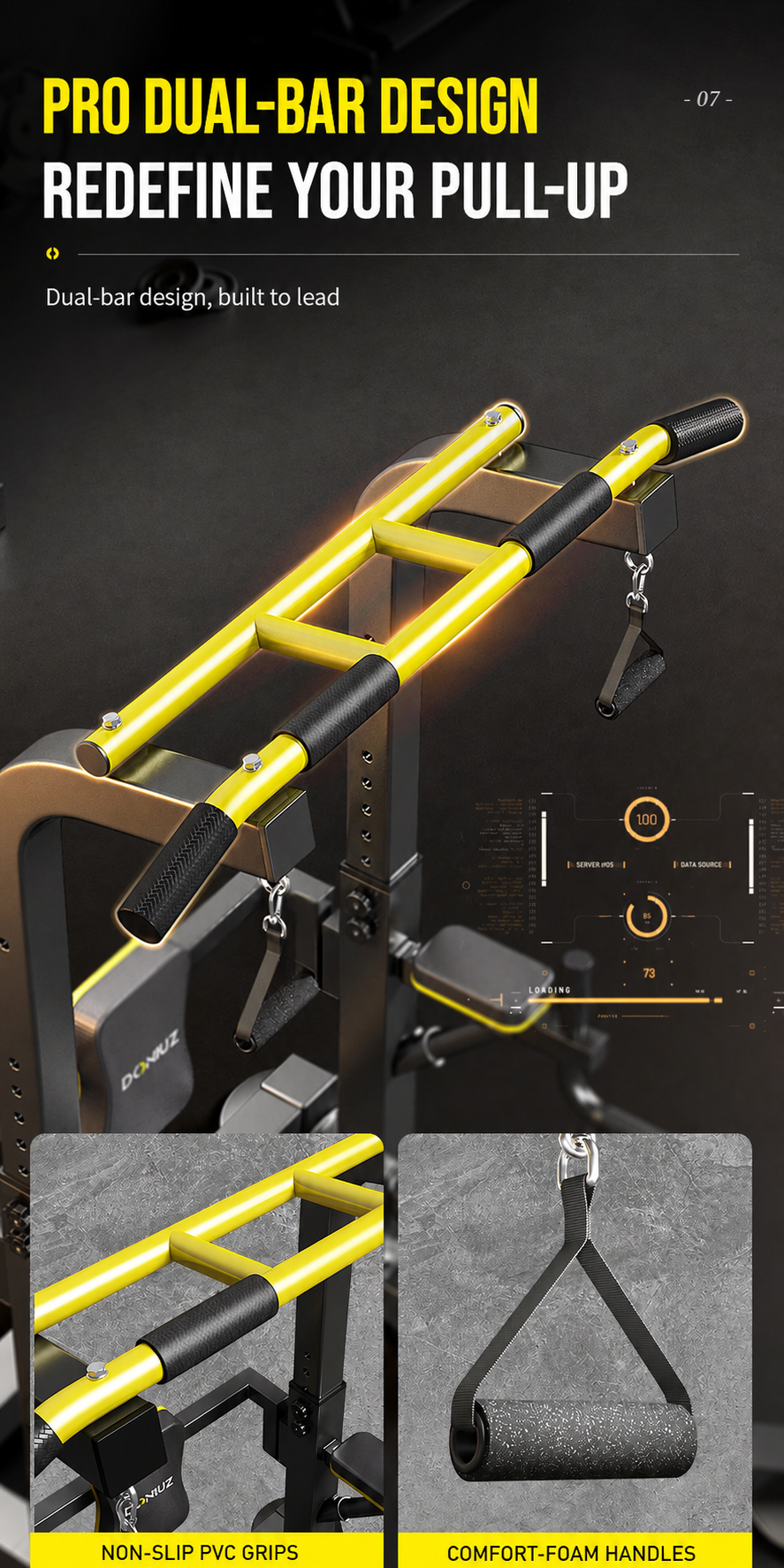 Indoor Multi-Functional Pull-Up Statio
