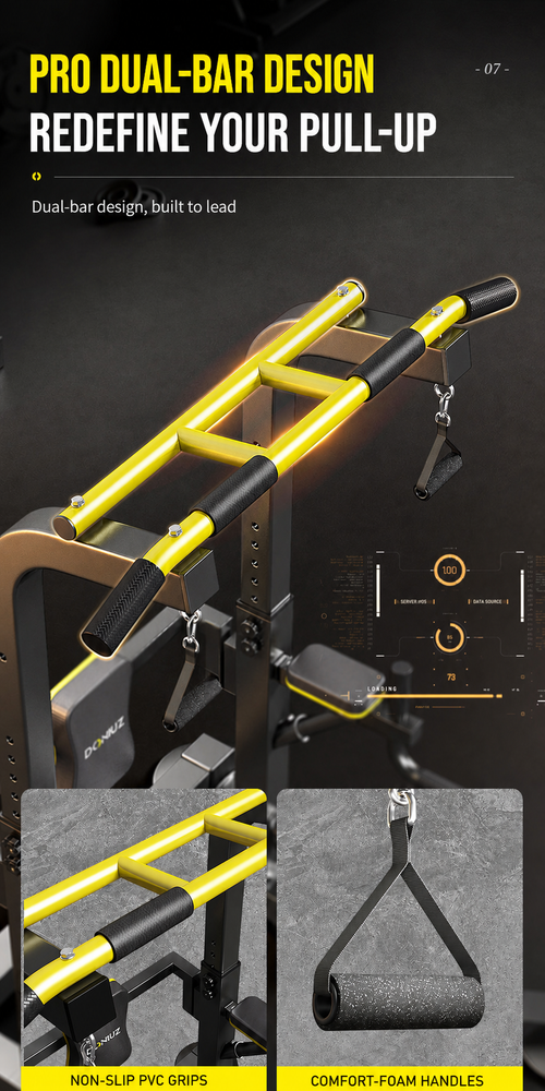 Indoor Multi-Functional Pull-Up Statio